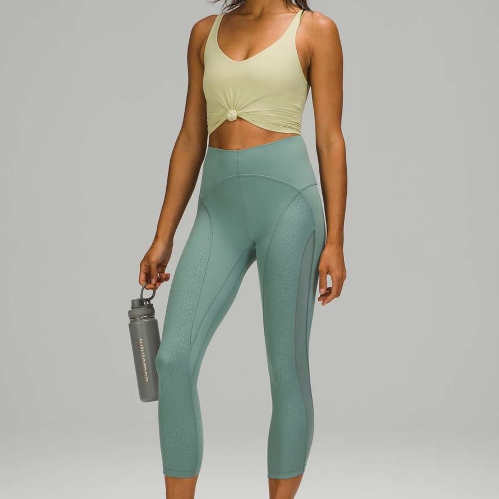Lululemon Nulu and Mesh Mid-Rise Yoga
Tidewater Teal - Picture 2 of 8